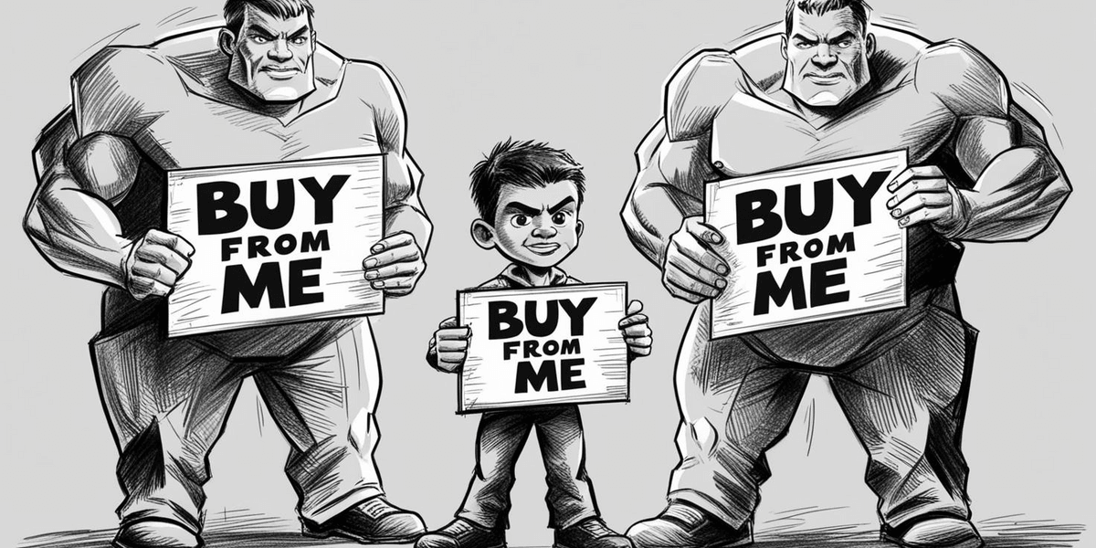 SME taking on the big players