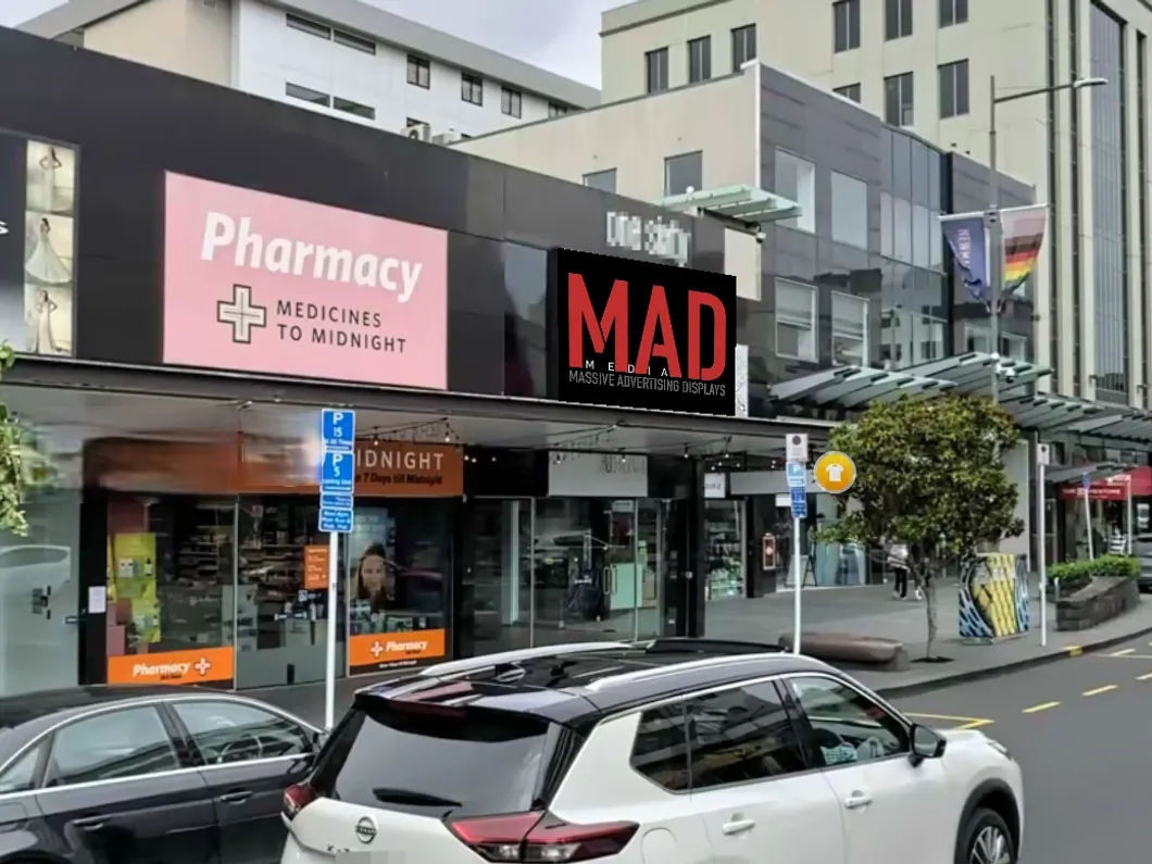 160 Broadway, Newmarket - Afford Digital Billboard in Auckland - MAD MEDIA